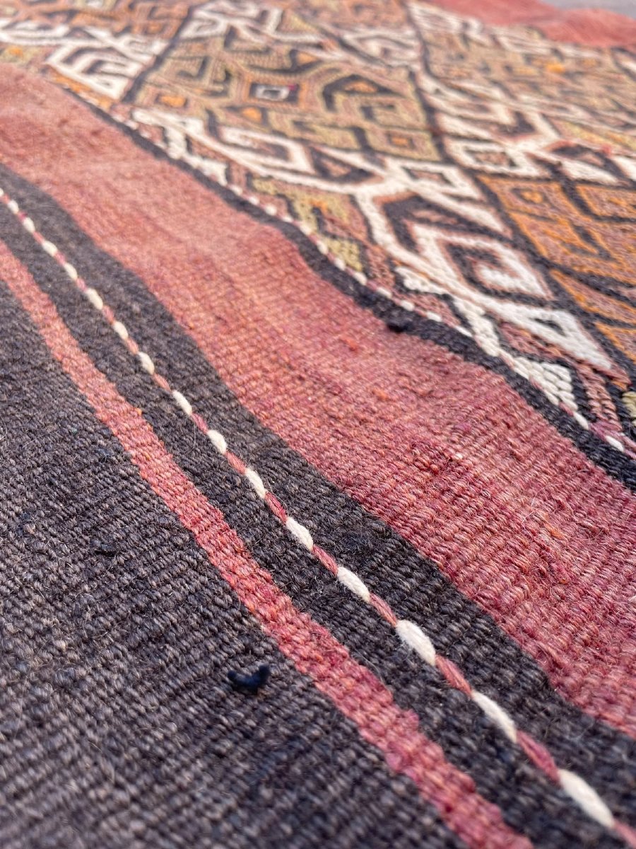 Chuval (grain Sack). Yörük / Mersin. Anatolia. Circa 1930.  98 X 78 Cm. Rug-photo-4