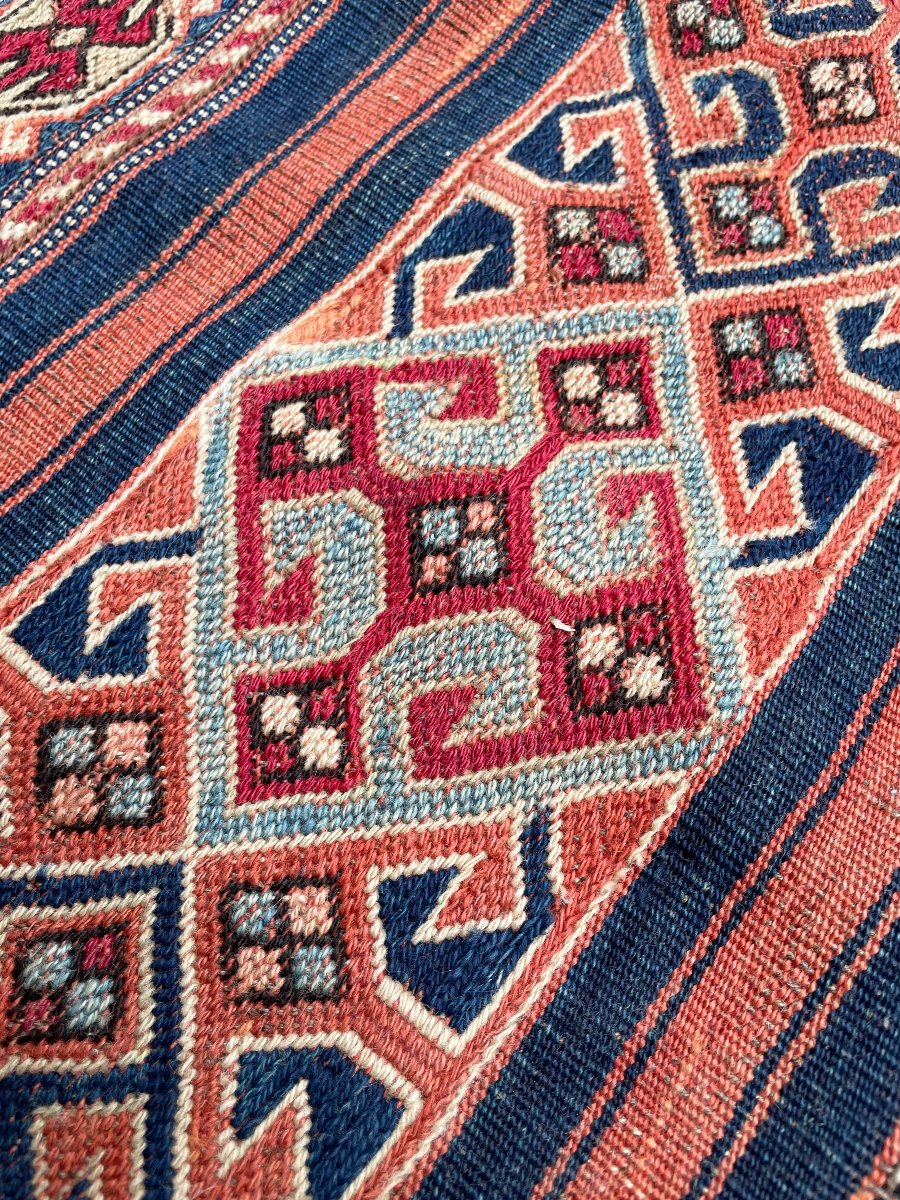 Chuval (grain Sack). Bergama. Anatolia. Circa 1900. 96 X 67 Cm. Rug-photo-3