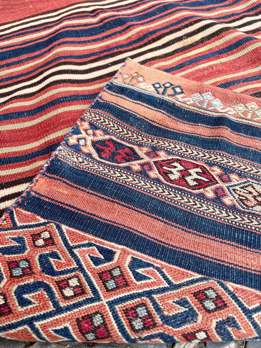 Chuval (grain Sack). Bergama. Anatolia. Circa 1900. 96 X 67 Cm. Rug-photo-6