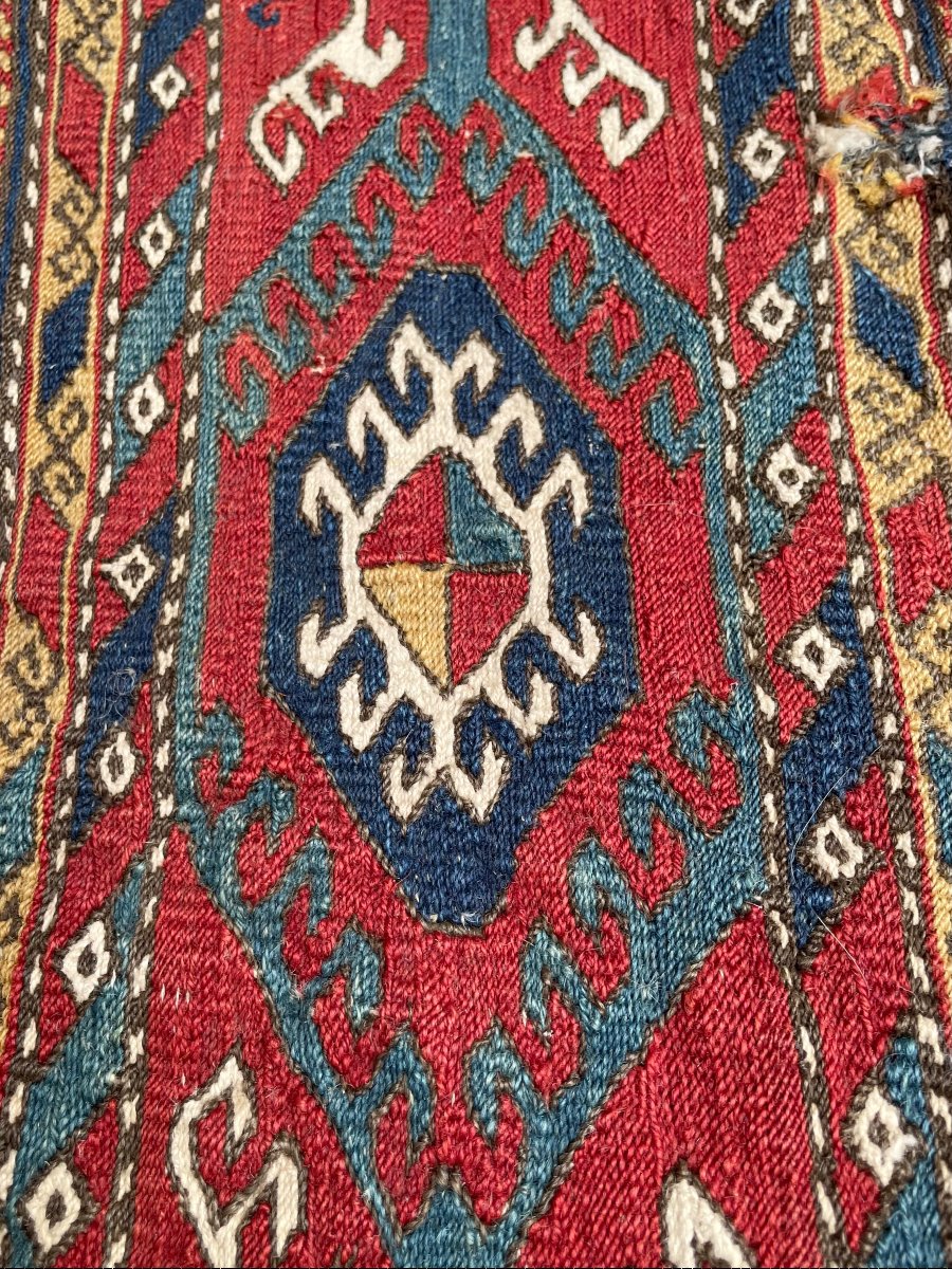 Maffrash Panel From Karabakh, Armenia. Circa 1850. 110 X 48 Cm. Rug-photo-2