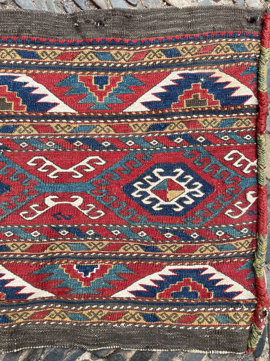 Maffrash Panel From Karabakh, Armenia. Circa 1850. 110 X 48 Cm. Rug-photo-3