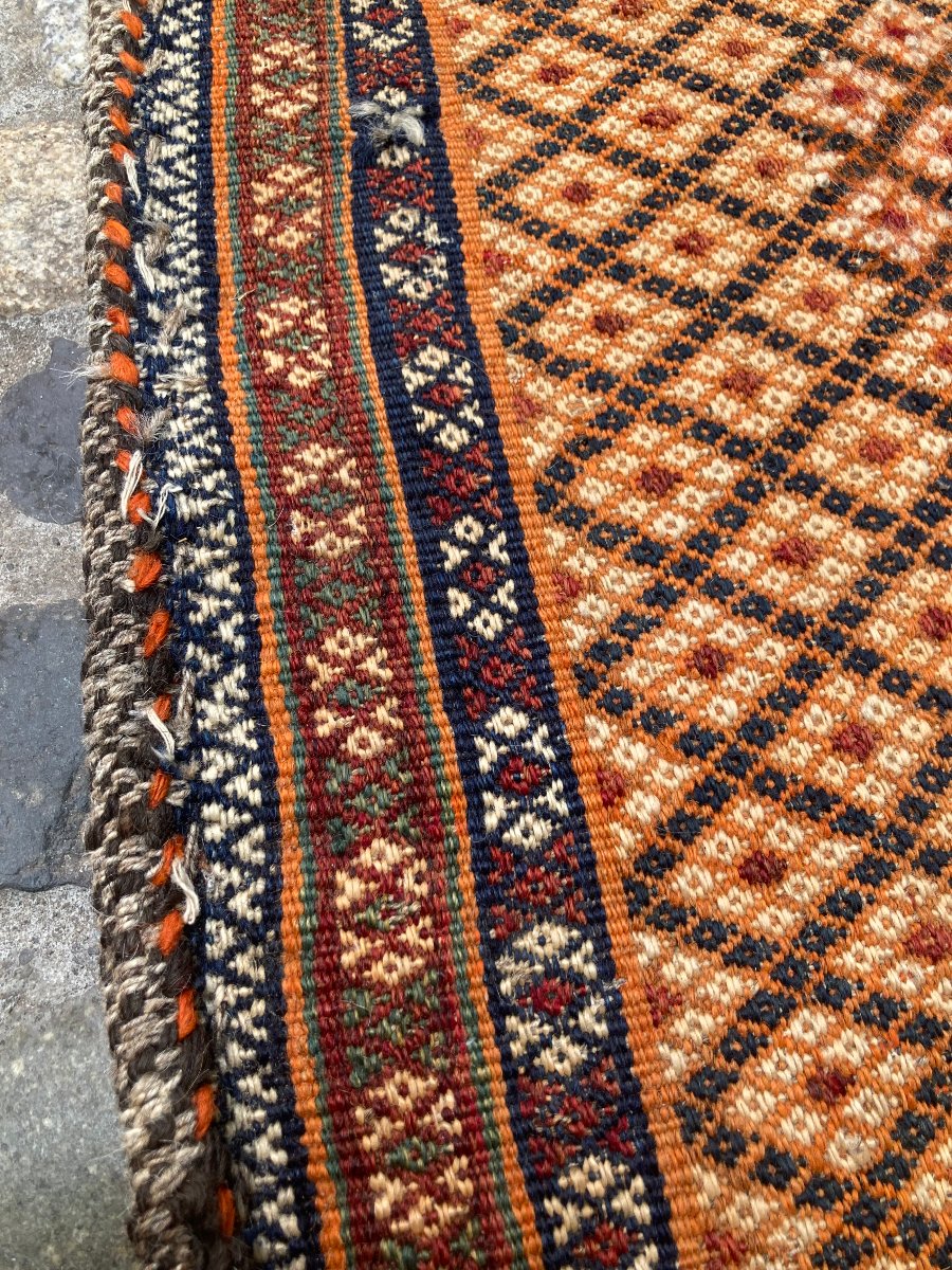 Fragment Of A Maffrash Qashqai / Persia. Late 19th Century. 75 X 53 Cm. Rug-photo-4