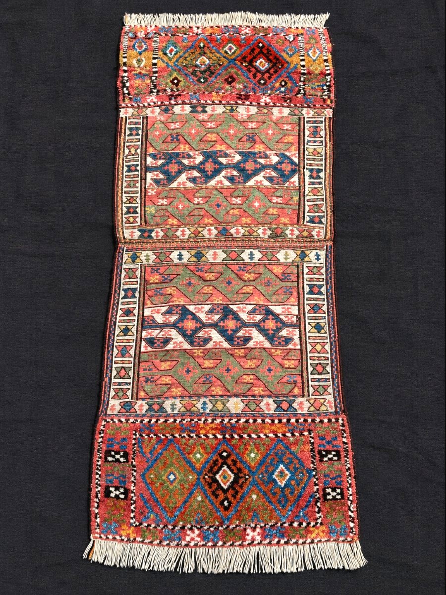 Two Khorjin Panels Joined Together. Persia. Early 20th Century. 160 X 71 Cm