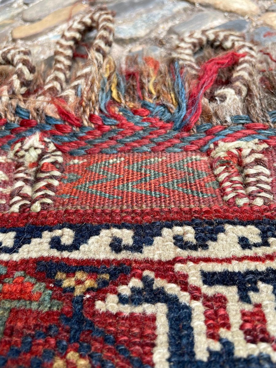 Khorjin / sacoche. Perse. Circa 1850. 70 x 72 cm. Tapis-photo-2