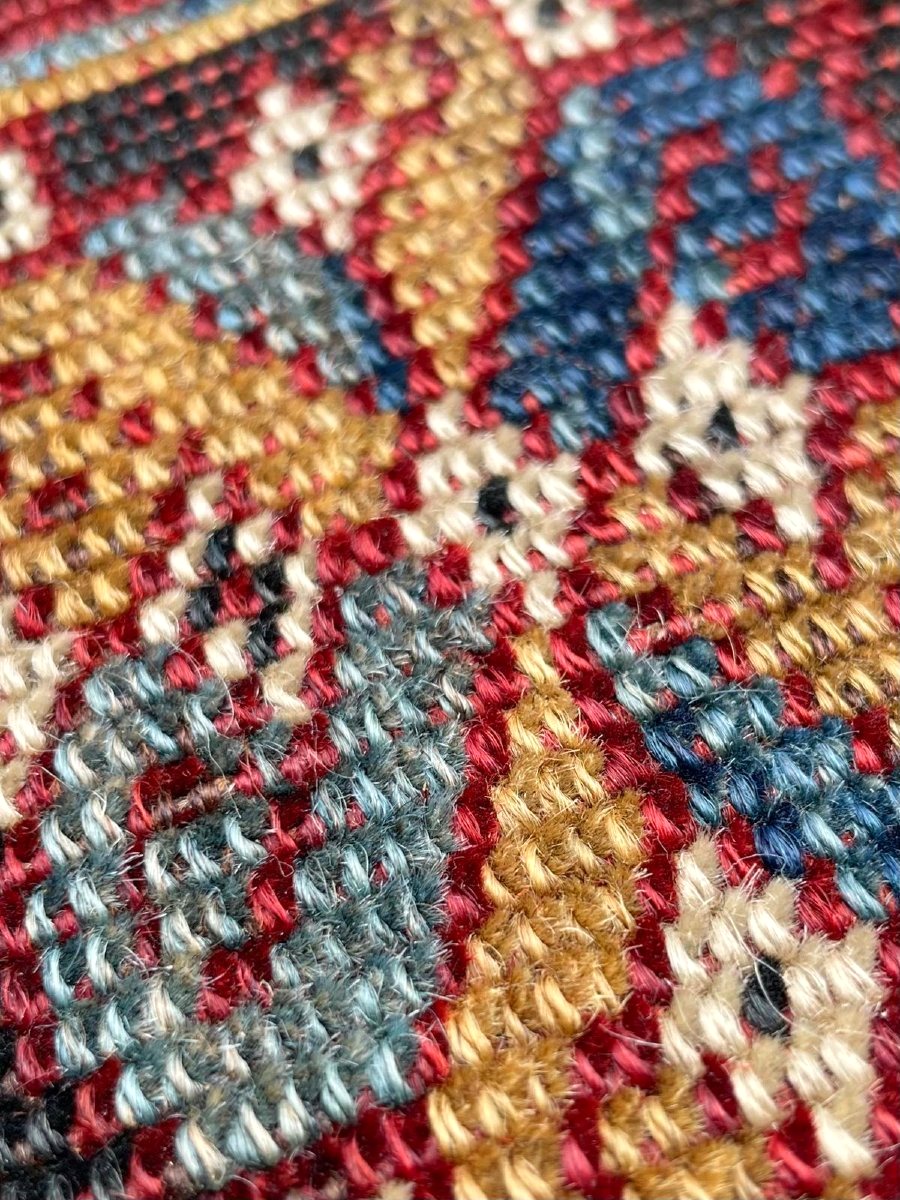 Khorjin / sacoche. Perse. Circa 1850. 70 x 72 cm. Tapis-photo-4