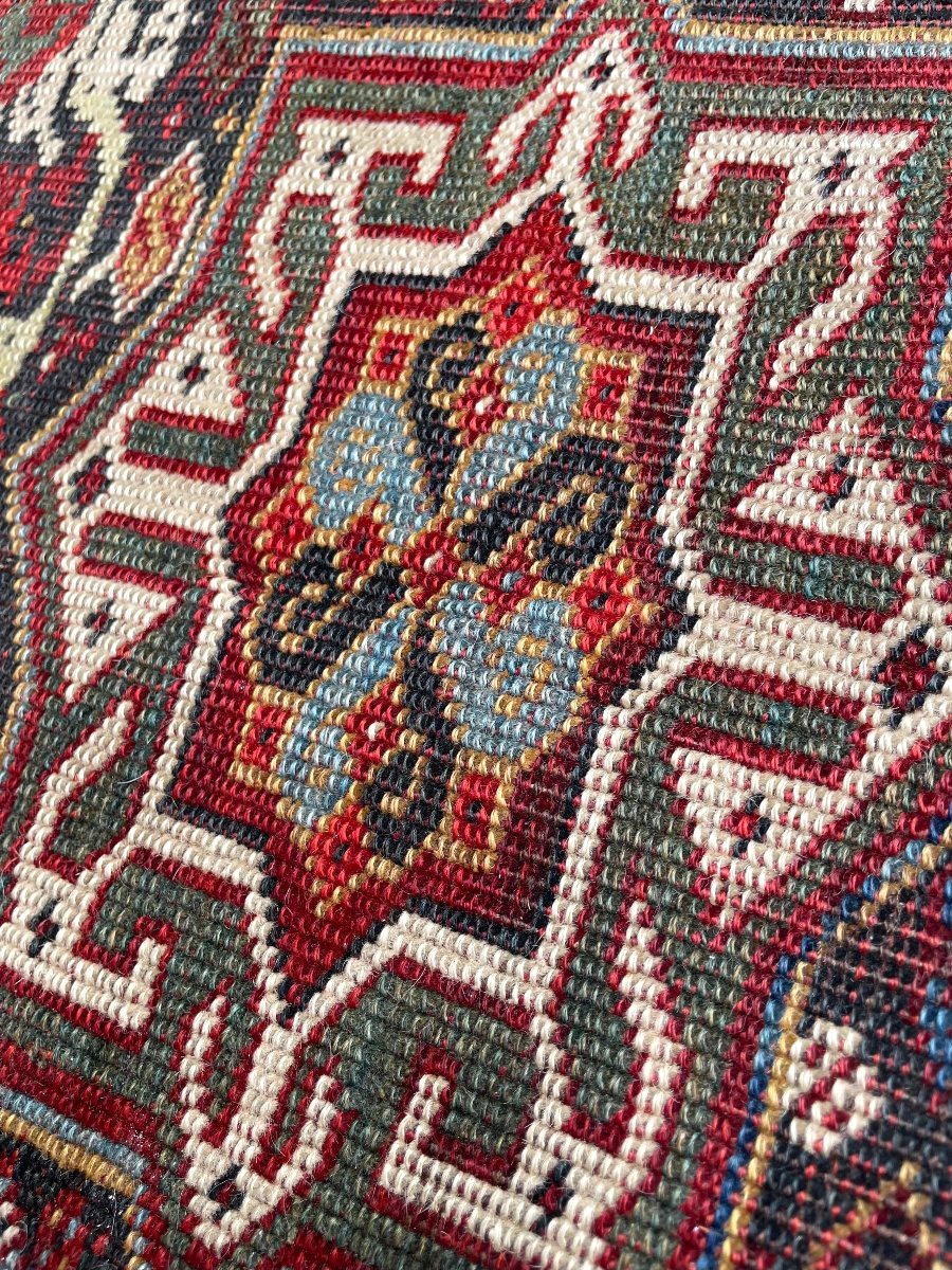 Khorjin / sacoche. Perse. Circa 1850. 70 x 72 cm. Tapis-photo-8