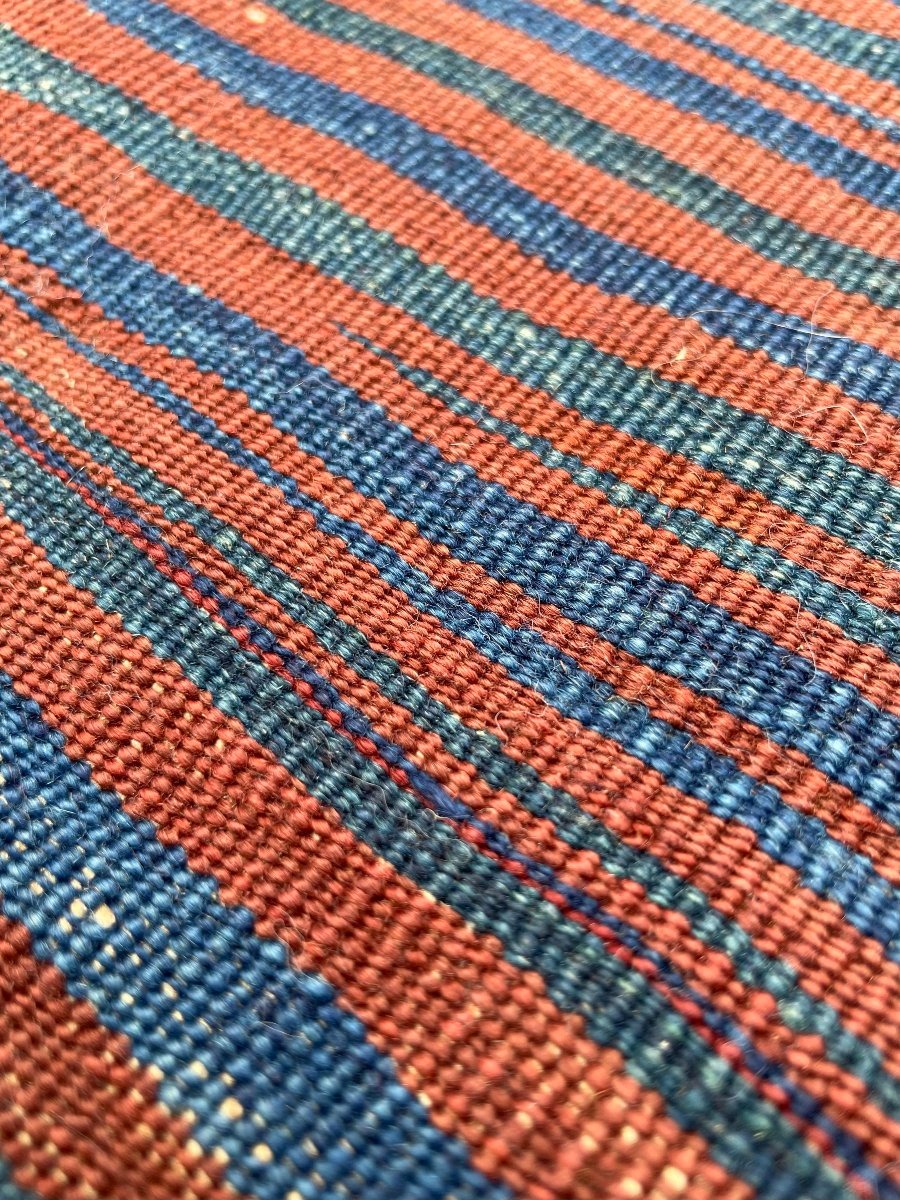 Khorjin / sacoche. Jaff Kurde. Perse. Circa 1900. 45 x 41 cm. Tapis-photo-2