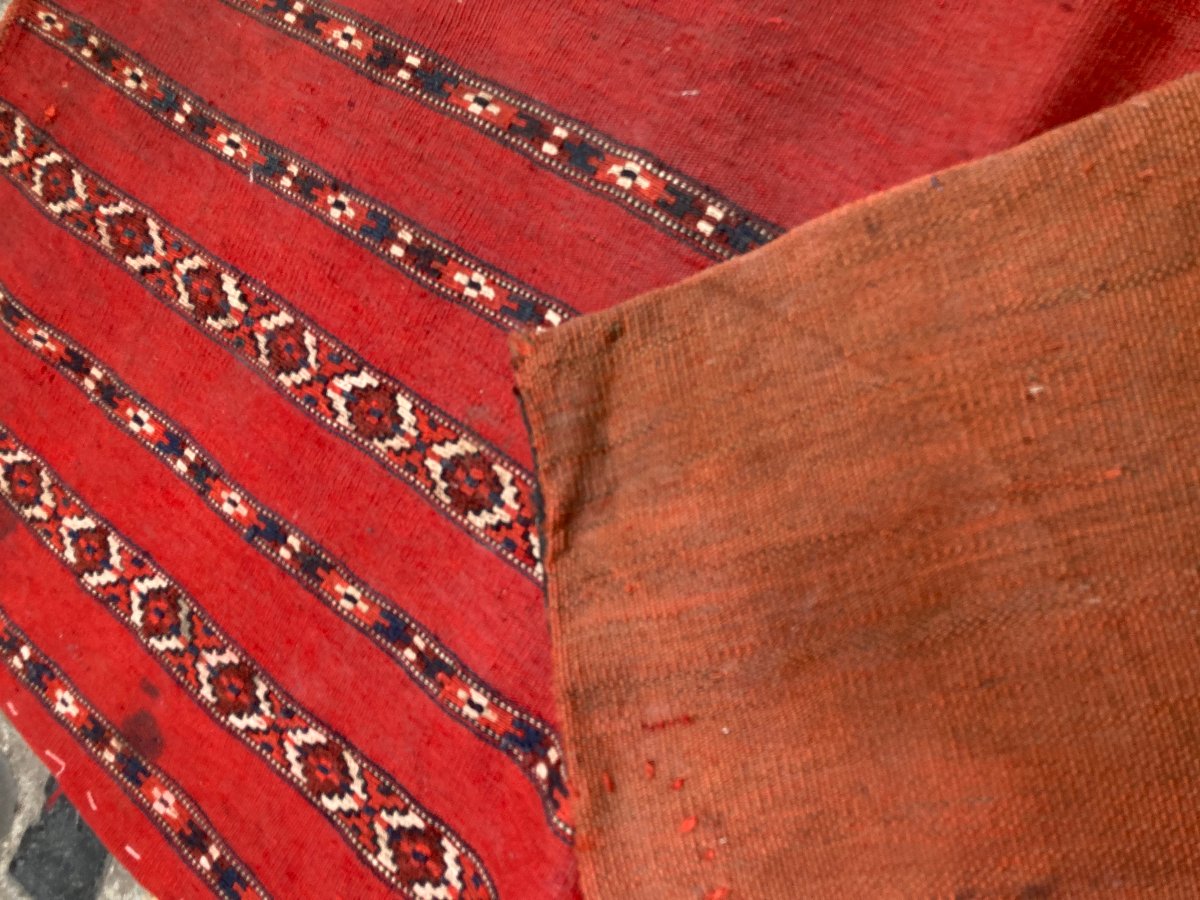 Turkmen Chuval Yomud. Circa 1880. 107 X 58 Cm-photo-3