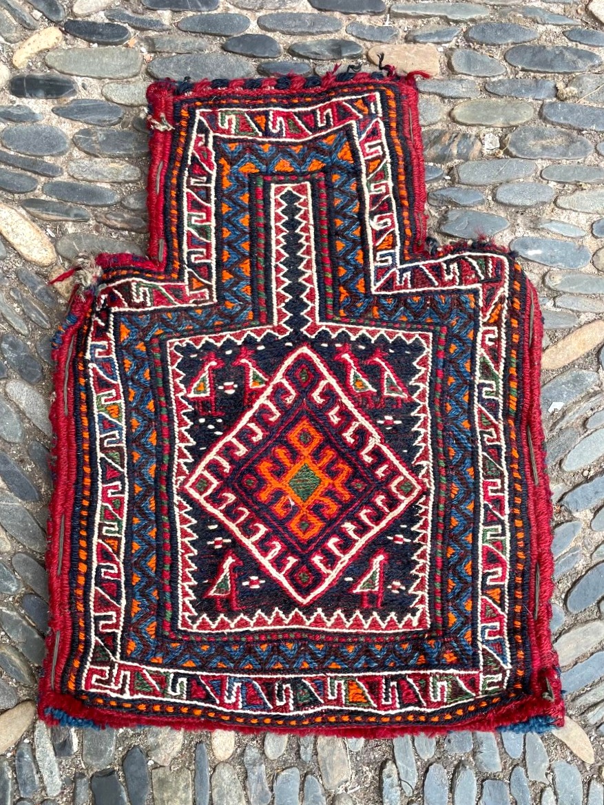 Namakdan (salt Bag). Bathiyari / Persia. Circa 1900. 50 X 38 Cm 