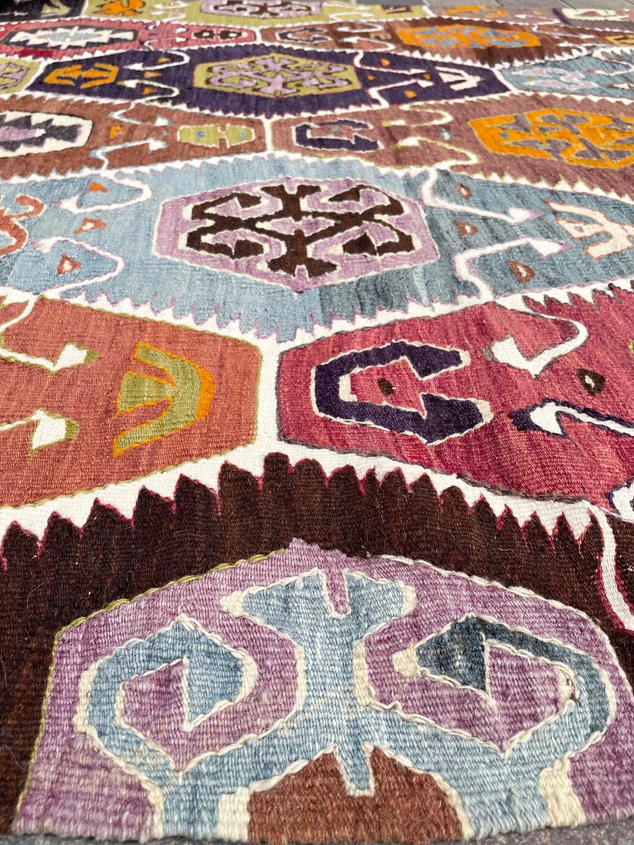 Kilim Barak - Anatolia. Circa 1960. 260 X 150 Cm. Rug-photo-3