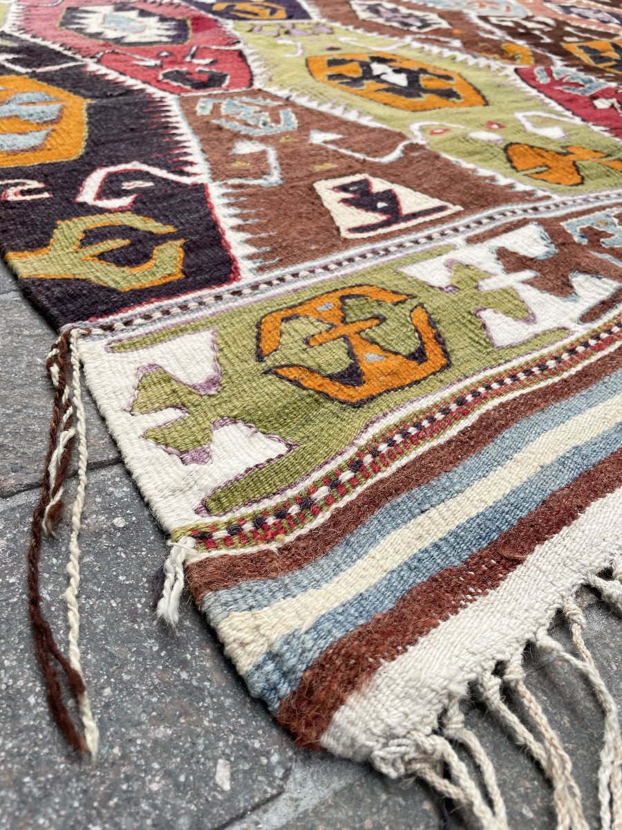 Kilim Barak - Anatolia. Circa 1960. 260 X 150 Cm. Rug-photo-7