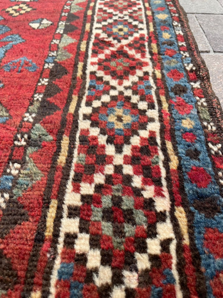 Kazakh Rug - Lori Pambak. Circa 1880. 220 X 120 Cm-photo-4
