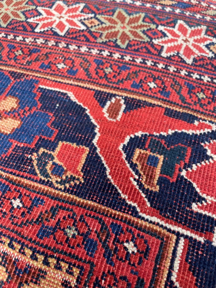 Tapis AFSHAR / PERSE. Circa 1900. 177 x 134 cm-photo-4