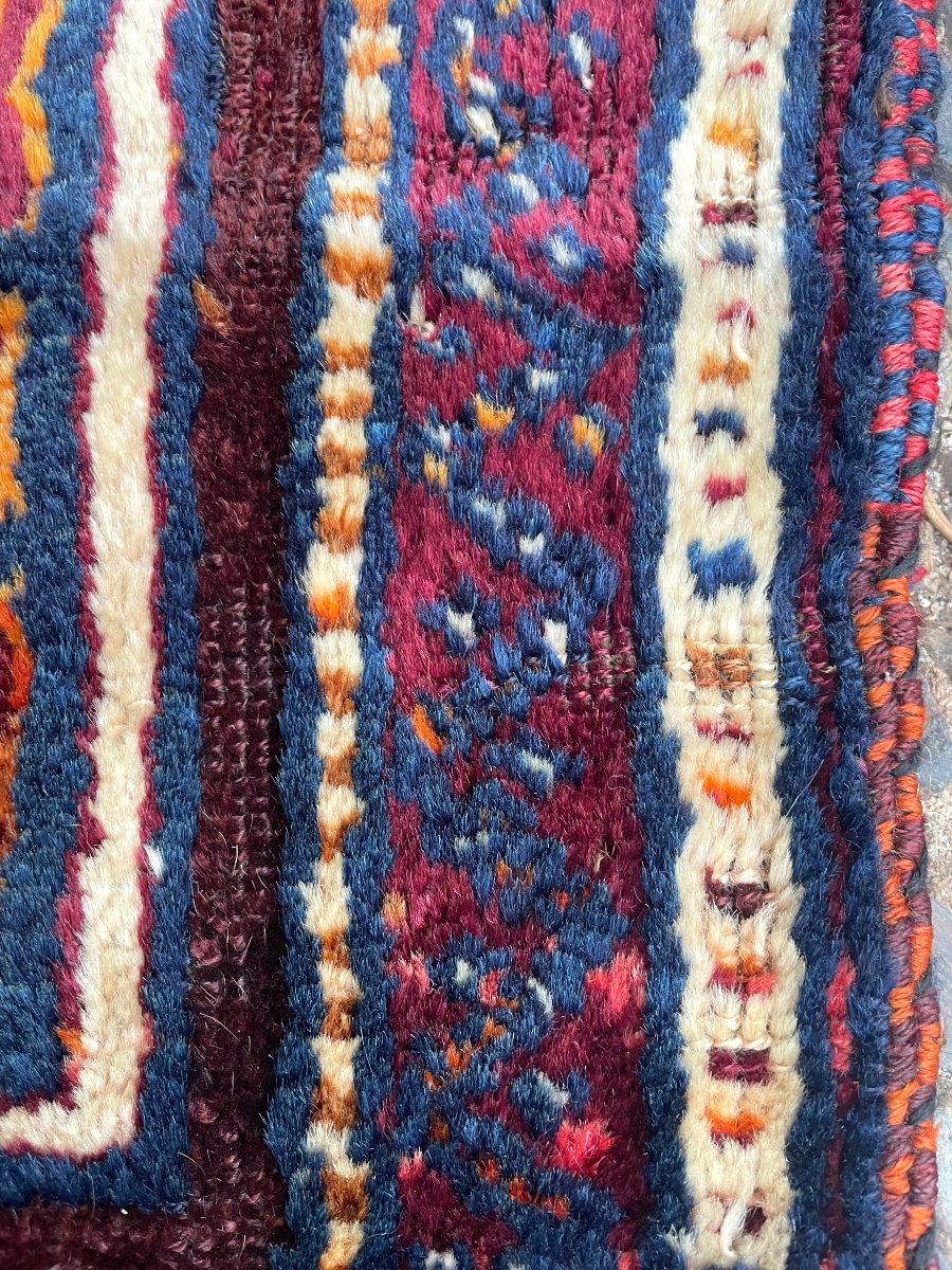 Yastik (coussin). Malatya. Anatolie du Sud-est. Circa 1870.  76 x 47 cm-photo-5