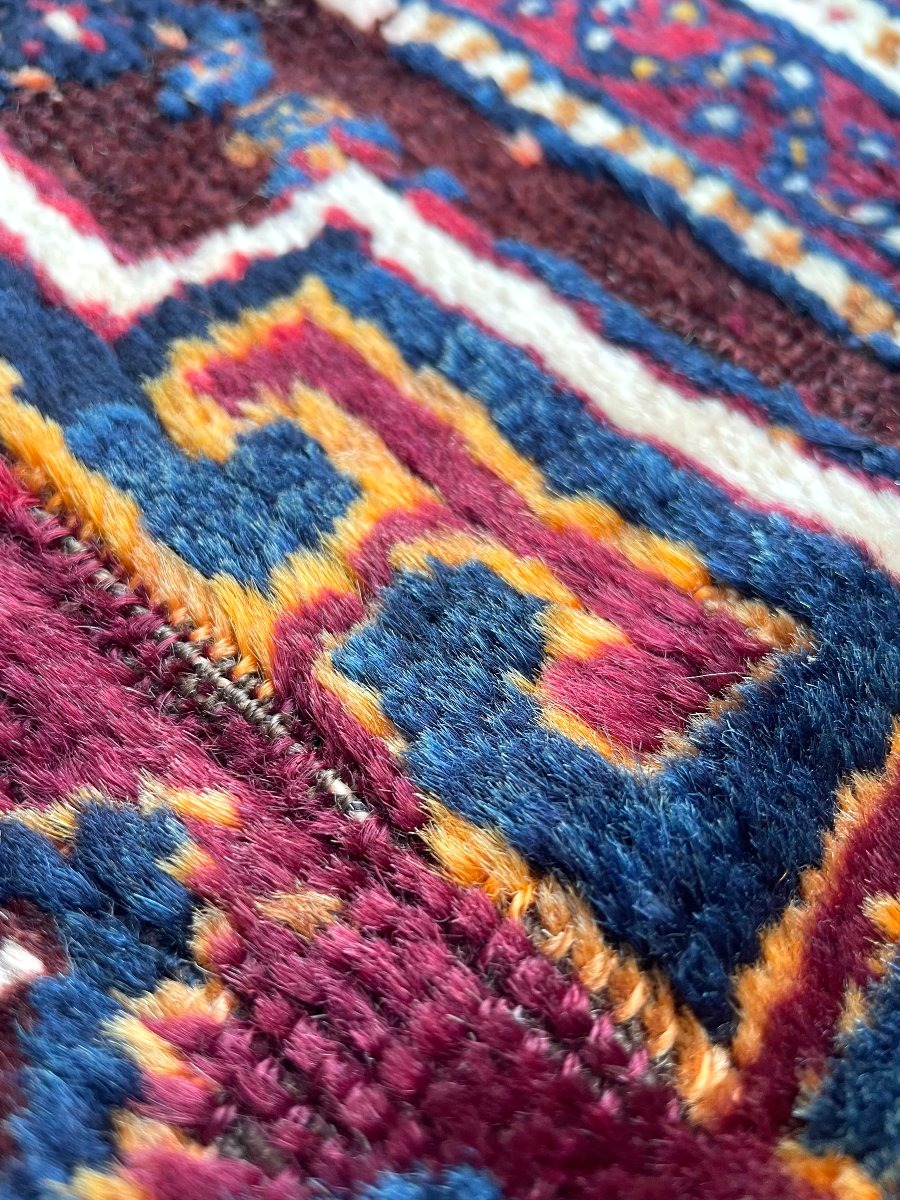 Yastik (coussin). Malatya. Anatolie du Sud-est. Circa 1870.  76 x 47 cm-photo-6