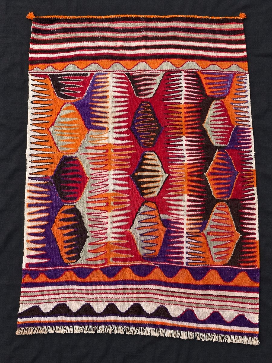 Taurus Mountains Kilim. Anatolia. Circa 1960. 120 X 85 Cm