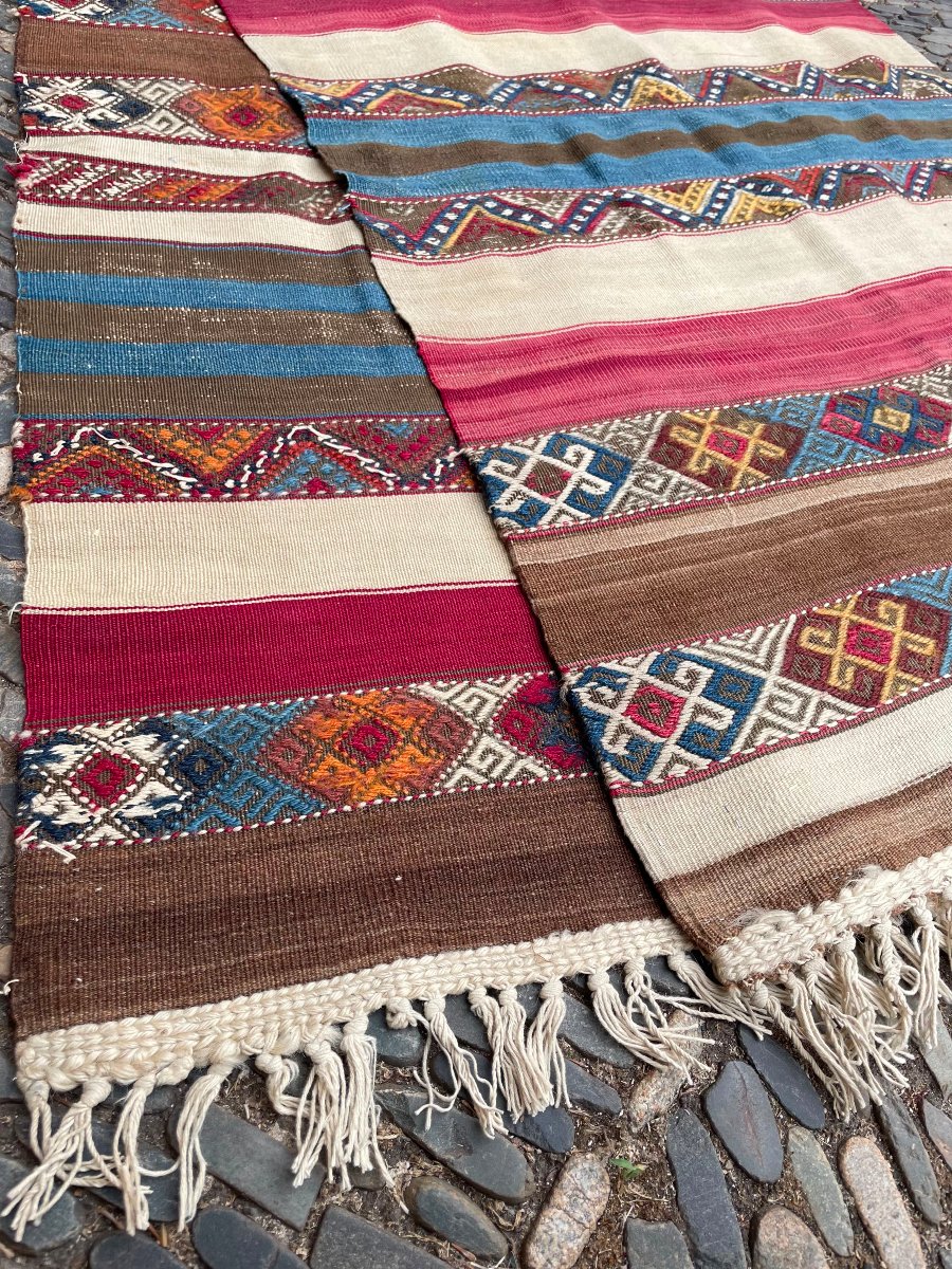 çankırı Kilim. Anatolia. Circa 1880. 256 X 76 Cm-photo-4
