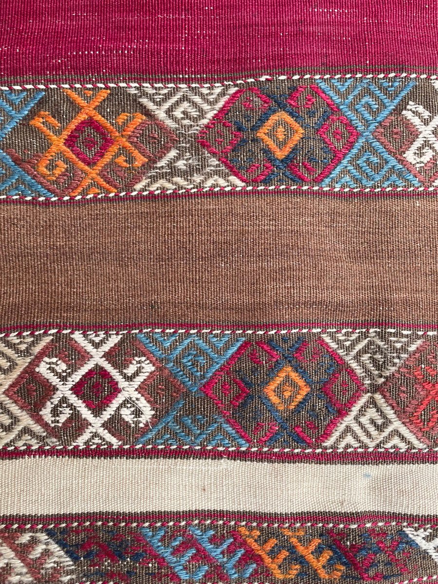 çankırı Kilim. Anatolia. Circa 1880. 256 X 76 Cm-photo-6