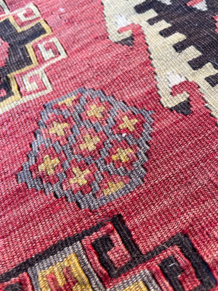 Kilim Şarkışla / Anatolie. Circa 1930. 168 x 106 cm. Tapis-photo-3