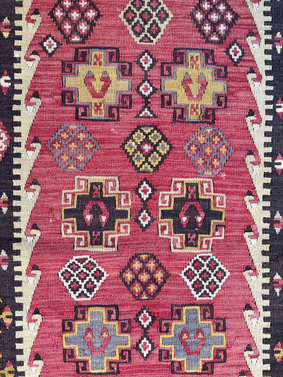 Kilim Şarkışla / Anatolie. Circa 1930. 168 x 106 cm. Tapis-photo-8