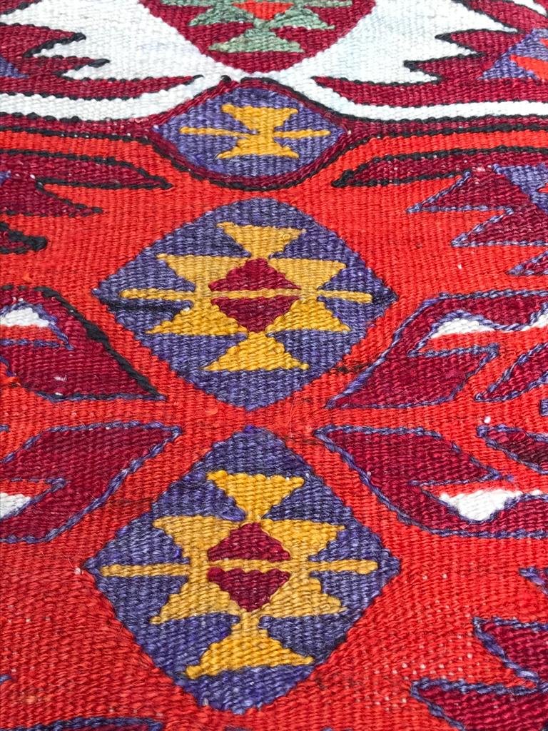 Afyon Daskiri Kilim - Anatolia. Circa 1950.  285 X 90 Cm-photo-4