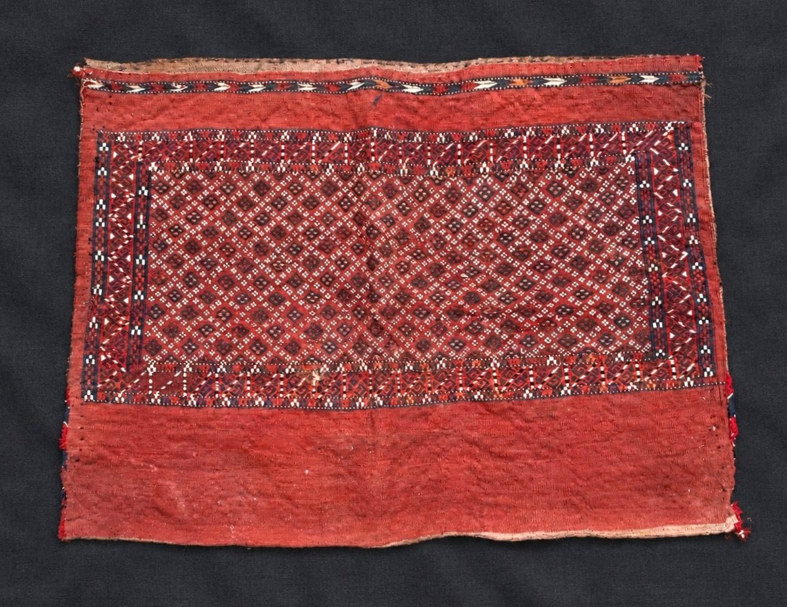 Chuval Yomud Turkmène. Circa 1880.  98 x 72 cm