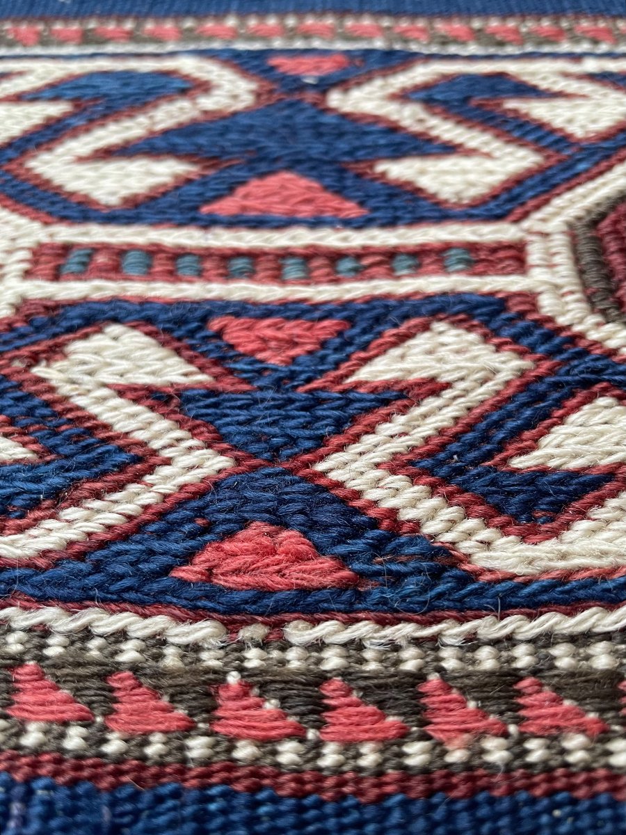Kilim ( Chuval ) Balikesir. Anatolie. Circa 1880. 185 x 130 cm. Tapis-photo-2