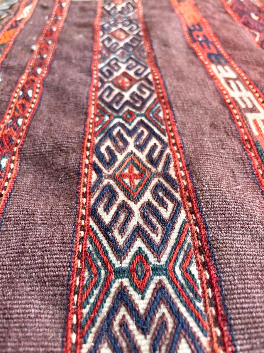 Turkmen Chuval Yomut. Circa 1870. Museum-quality Condition. 105 X 80 Cm. Rug-photo-4