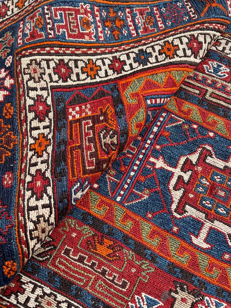 Maffrash Shahsaven / Moghan. Persia. Circa 1880. 100 X 60 Cm-photo-2