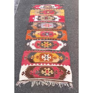 Kilim Afyon. Anatolie. Circa 1950. 335 x 133 cm