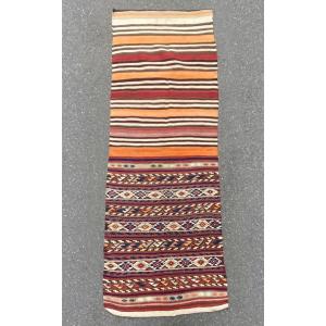 Kilim / Cuval Fethiye - Anatolie. Circa 1960. 250 x 82 cm