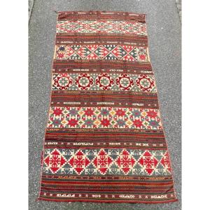 Kilim Gajeri - Ouzbékistan. Circa 1900.  308 x 146 cm