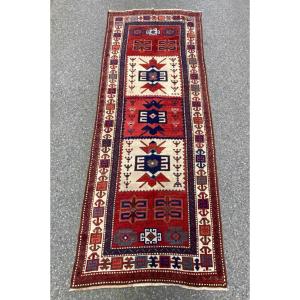 Kurdish Carpet - Anatolia. Circa 1880. 305 X 112 Cm
