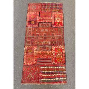 Double Open Dromedary Bag. Bathiyari - Persia. Circa 1920. 230 X 105 Cm 
