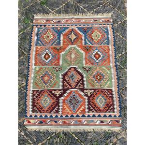 Kilim Konya - Anatolia. Circa 1970. 188 X 130 Cm