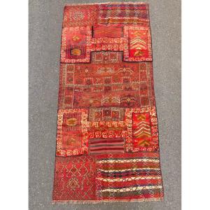 Open Camel Saddlebag. Bathiyari. Persia. Circa 1920. 230 X 105 Cm