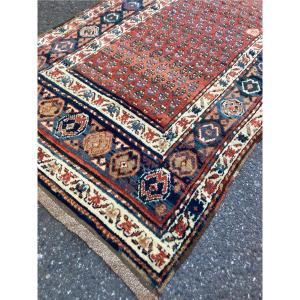 Karabag Rug. Caucasus. Boteh Motifs. Late 19th Century. 362 X 116 Cm