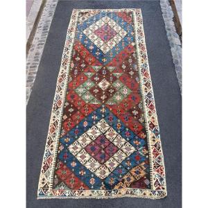 Kilim Konya - Anatolia. Circa 1880. 420 X 168 Cm