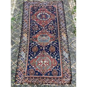 Tapis Kuba. Caucase. Fin 19 ième. 270 x 135 cm