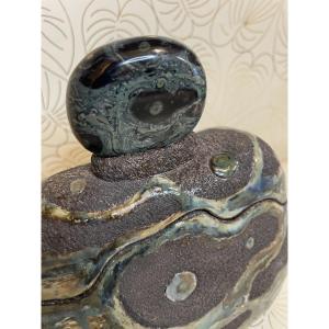 « Nuit d’automne » Céramique Claude Agier Mollinari 