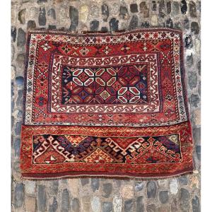 Khorjin Carpet. Bathiyari. Persia. Circa 1880. 102 X 90 Cm