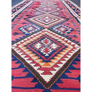 Kilim Kuba. Azerbaijan. Circa 1880. 405 X 168 Cm