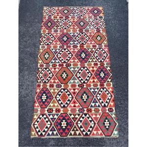 Kilim Shirvan - Caucasus. Circa 1930. 290 X 140 Cm