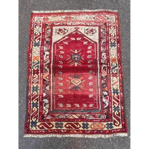 Antique Prayer Rug. Konya. Anatolia. Circa 1880. 125 X 74 Cm