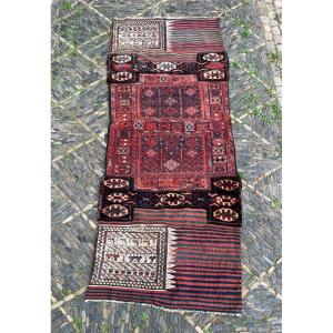 Double Open Dromedary Bag. Bathiyari - Persia. Circa 1880. 230 X 93 Cm