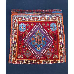 Khorjin (satchel) Qashqai. Persia. Circa 1900. 60 X 60 Cm