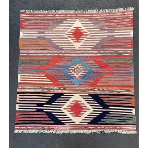 Kilim Parmaklı - Afyon. Anatolie. Circa 1980. 205 x 195 cm