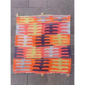 Kilim Parmaklı - Afyon. Anatolie. Circa 1970. 94 x 92 cm