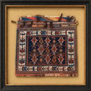 Khorjin (bag). Qashqai. Persia. Circa 1880. 72 X 70 Cm