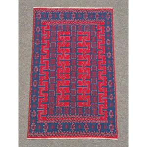 Kilim Yüncü. Bergama. Anatolia. Circa 1950. 275 X 164 Cm